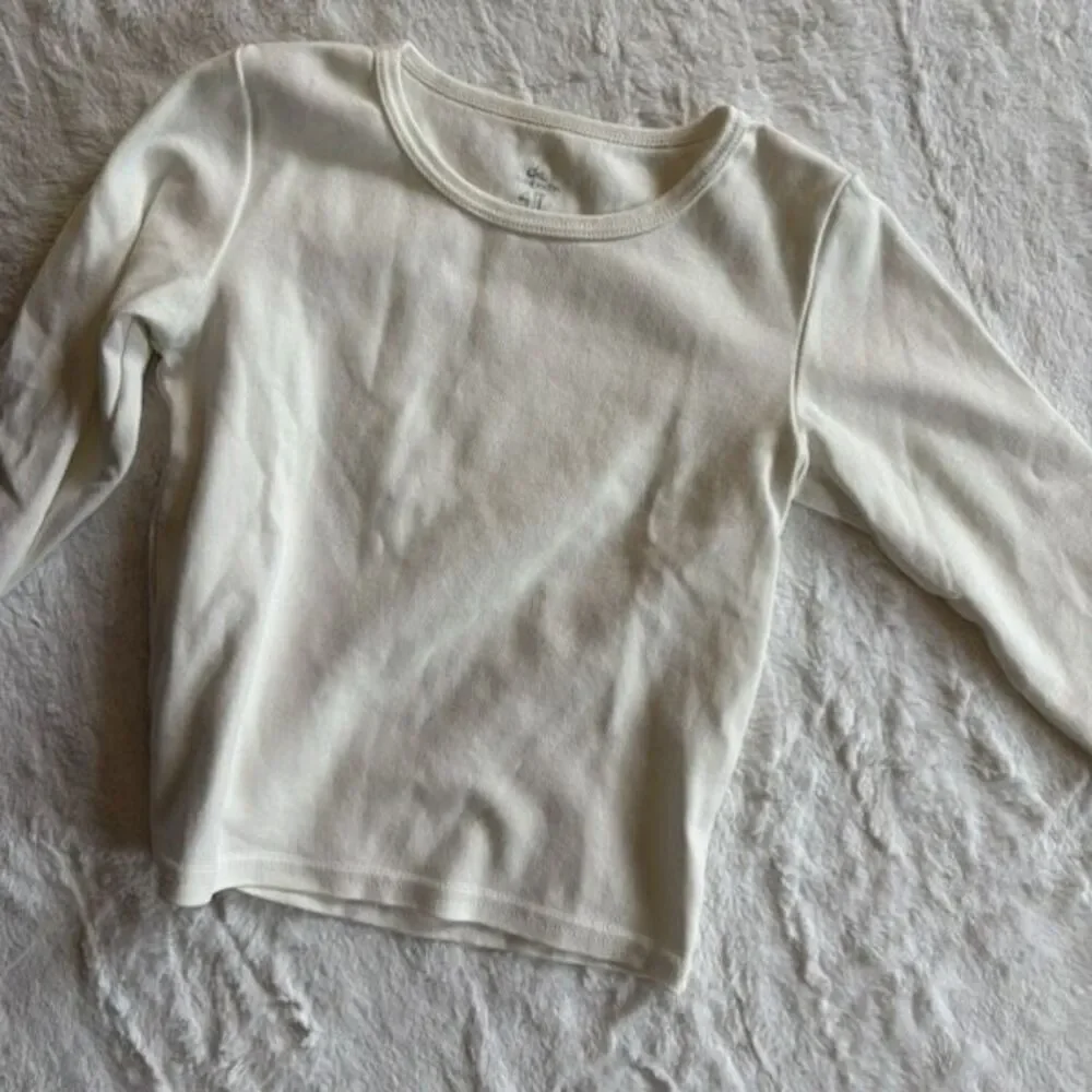 White Cotton Toddler Pajamas 4T